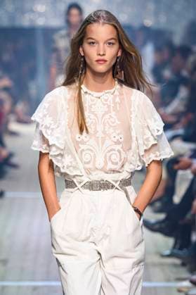 Isabel Marant show at Paris Fashion Week Isabel Marant Paris Fashion Week, Ready to Wear, Spring Summer 2019. Paris, France in September 2018. CAP GOL GOL Paris France Copyright: xRickxGold CapitalxPicturesx