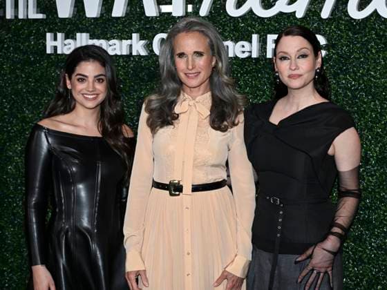 Bilder des Jahres 2025, Entertainment 04 April Entertainment Themen der Woche KW17 Entertainment Bilder des Tages April 22, 2025, Hollywood, California, USA: (L-R) Sadie Laflamme-Snow, Andie MacDowell and Chyler Leigh attend The Way Home Emmys FYC Event. Hollywood USA - ZUMAb173 20250422_aap_b173_017 Copyright: xBillyxBennightx