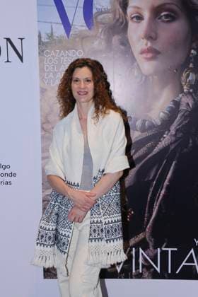 April 24, 2025, Mexico City, Ciudad de Mexico, Mexico: Lidia San Joso poses for photos during the opening ceremony for Espacio Vogue Mo xico at Four Seasons Hotel. on April 24, 2025 in Mexico City, Mexico. Mexico City Mexico - ZUMAe321 20250424_zea_e321_004 Copyright: xYamakxPereax
