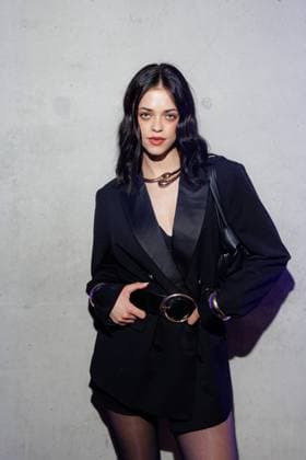 Fashion Show - ABOUT YOU Fashionmania Vanessa Kunz bei der ABOUT YOU Fashionmania by AYFW in der Uber Eats Music Hall am 25.04.2025 in Berlin. Copyright: xEventpressxKochanx