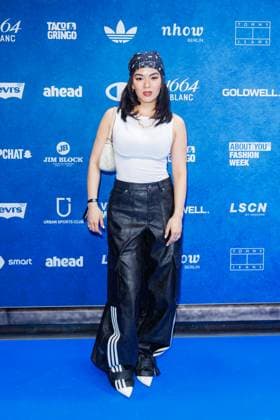 Fashion Show - ABOUT YOU Fashionmania Linh Tran bei der ABOUT YOU Fashionmania by AYFW in der Uber Eats Music Hall am 25.04.2025 in Berlin. Copyright: xEventpressxKochanx