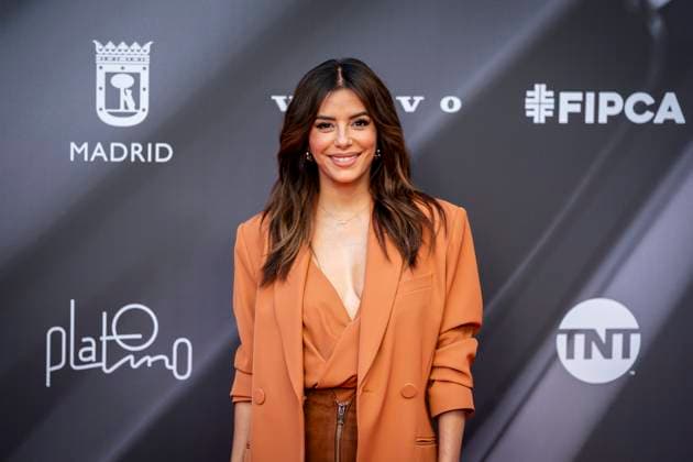 April 26, 2025, Madrid, Madrid, Spain: Actress Eva Longoria attends the Ã¢â‚¬ËœPlatino de Honor award photocall at Teatro Albenizz in Madrid, Spain. Madrid Spain - ZUMAp177 20250426_znp_p177_001 Copyright: xAngelxPerezx