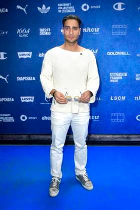 Timur Ülker bei der ABOUT YOU Fashionmania by AYFW in der Uber Eats Music Hall. Berlin, 25.04.2025