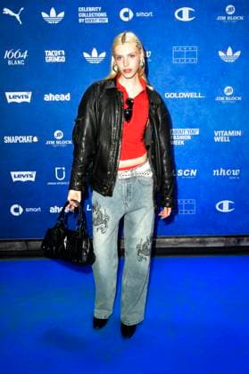 Juna Kleespies bei der ABOUT YOU Fashionmania by AYFW in der Uber Eats Music Hall. Berlin, 25.04.2025