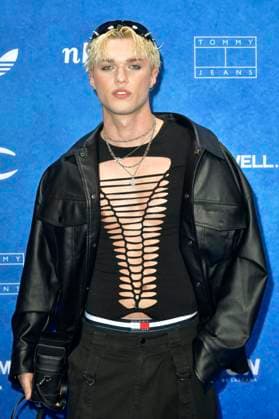 Aldin Zahirovic bei der ABOUT YOU Fashionmania by AYFW in der Uber Eats Music Hall. Berlin, 25.04.2025