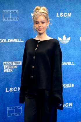 Millane Friesen bei der ABOUT YOU Fashionmania by AYFW in der Uber Eats Music Hall. Berlin, 25.04.2025