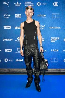Max Uhrmacher bei der ABOUT YOU Fashionmania by AYFW in der Uber Eats Music Hall. Berlin, 25.04.2025