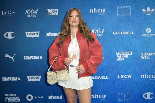 Laura Muro bei der ABOUT YOU Fashionmania by AYFW in der Uber Eats Music Hall. Berlin, 25.04.2025