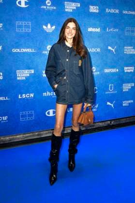 Celine Bethmann bei der ABOUT YOU Fashionmania by AYFW in der Uber Eats Music Hall. Berlin, 25.04.2025