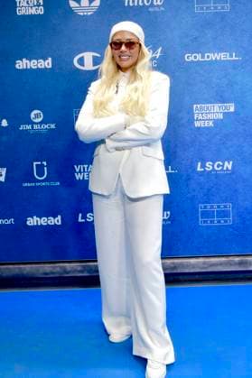 Loredana bei der ABOUT YOU Fashionmania by AYFW in der Uber Eats Music Hall. Berlin, 25.04.2025