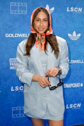 Melissa Khalaj bei der ABOUT YOU Fashionmania by AYFW in der Uber Eats Music Hall. Berlin, 25.04.2025