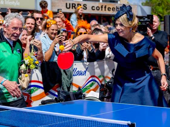Entertainment Themen der Woche KW17 Entertainment Bilder des Tages 26-04-2025 Koningsdag Queen Maxima during Kingsday in Doetinchem. Â  Copyright: xPPEx