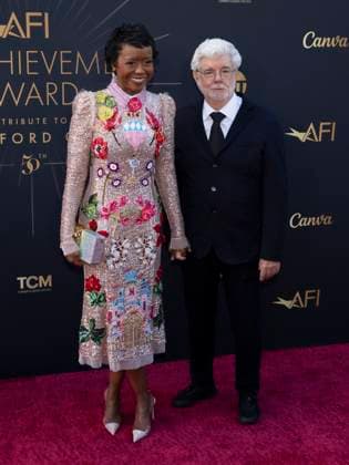 AFI Life Achievement Award Ceremony Honoring Francis Ford Coppola 26 April 2025 - Hollywood, California - Mellody Hobson and George Lucas. AFI Life Achievement Award Ceremony Honoring Francis Ford Coppola at TCL Chinese Theatre. Photo Credit: Billy Bennight AdMedia Hollywood California United States EDITORIAL USE ONLY  Copyright: xx BillyxBennightx admphotostwo928314