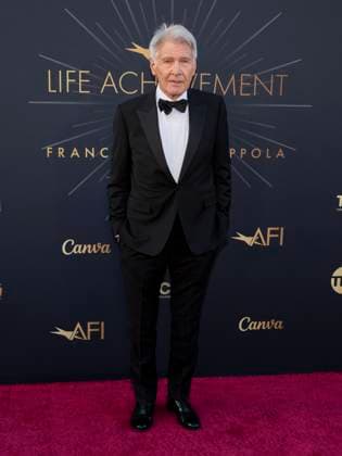 AFI Life Achievement Award Ceremony Honoring Francis Ford Coppola 26 April 2025 - Hollywood, California - Harrison Ford. AFI Life Achievement Award Ceremony Honoring Francis Ford Coppola at TCL Chinese Theatre. Photo Credit: Billy Bennight AdMedia Hollywood California United States EDITORIAL USE ONLY  Copyright: xx BillyxBennightx admphotostwo928318
