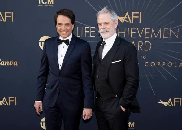 AFI Life Achievement Award Ceremony Honoring Francis Ford Coppola 26 April 2025 - Hollywood, California - Ralph Macchio and C. Thomas Howell. AFI Life Achievement Award Ceremony Honoring Francis Ford Coppola at TCL Chinese Theatre. Photo Credit: Billy Bennight AdMedia Hollywood California United States EDITORIAL USE ONLY  Copyright: xx BillyxBennightx admphotostwo928321