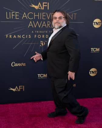 AFI Life Achievement Award Ceremony Honoring Francis Ford Coppola 26 April 2025 - Hollywood, California - Jack Black. AFI Life Achievement Award Ceremony Honoring Francis Ford Coppola at TCL Chinese Theatre. Photo Credit: Billy Bennight AdMedia Hollywood California United States EDITORIAL USE ONLY  Copyright: xx BillyxBennightx admphotostwo928351