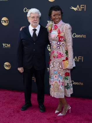 AFI Life Achievement Award Ceremony Honoring Francis Ford Coppola 26 April 2025 - Hollywood, California - George Lucas and Mellody Hobson. AFI Life Achievement Award Ceremony Honoring Francis Ford Coppola at TCL Chinese Theatre. Photo Credit: Billy Bennight AdMedia Hollywood California United States EDITORIAL USE ONLY  Copyright: xx BillyxBennightx admphotostwo928355