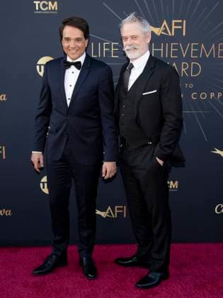 AFI Life Achievement Award Ceremony Honoring Francis Ford Coppola 26 April 2025 - Hollywood, California - Ralph Macchio and C. Thomas Howell. AFI Life Achievement Award Ceremony Honoring Francis Ford Coppola at TCL Chinese Theatre. Photo Credit: Billy Bennight AdMedia Hollywood California United States EDITORIAL USE ONLY  Copyright: xx BillyxBennightx admphotostwo928375