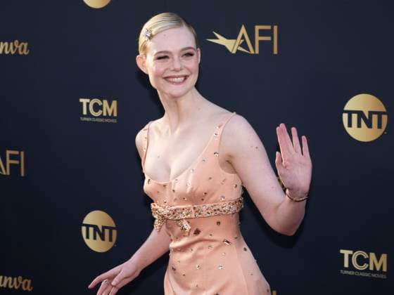 AFI Life Achievement Award Ceremony Honoring Francis Ford Coppola 26 April 2025 - Hollywood, California - Elle Fanning. AFI Life Achievement Award Ceremony Honoring Francis Ford Coppola at TCL Chinese Theatre. Photo Credit: Billy Bennight AdMedia Hollywood California United States EDITORIAL USE ONLY  Copyright: xx BillyxBennightx admphotostwo928393