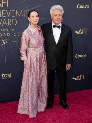 AFI Life Achievement Award Ceremony Honoring Francis Ford Coppola 26 April 2025 - Hollywood, California - Lisa Hoffman and Dustin Hoffman. AFI Life Achievement Award Ceremony Honoring Francis Ford Coppola at TCL Chinese Theatre. Photo Credit: Billy Bennight AdMedia Hollywood California United States EDITORIAL USE ONLY  Copyright: xx BillyxBennightx admphotostwo928417