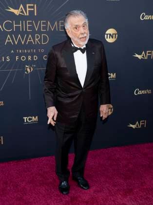 April 26, 2025, Hollywood, California, USA: Francis Ford Coppola attend the AFI Life Achievement Award Ceremony Honoring Francis Ford Coppola. Hollywood USA - ZUMAb173 20250426_aap_b173_012 Copyright: xBillyxBennightx
