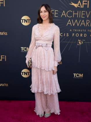 April 26, 2025, Hollywood, California, USA: Gia Coppola attends the AFI Life Achievement Award Ceremony Honoring Francis Ford Coppola. Hollywood USA - ZUMAb173 20250426_aap_b173_030 Copyright: xBillyxBennightx