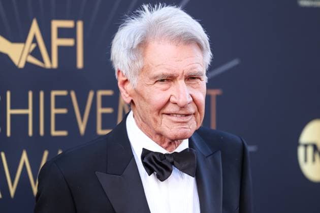 50th Annual AFI Life Achievement Award 2025 Honoring Francis Ford Coppola American actor and producer Harrison Ford arrives at the 50th Annual AFI (American Film Institute) Life Achievement Award Honoring Francis Ford Coppola held at the Dolby Theatre in Hollywood, Los Angeles, California, United States. Dolby Theatre, Hollywood, Los Angeles, California, USA California United States  Copyright: xImagexPressxAgencyx originalFilename: collin-50thannu250427_npyDp.jpg
