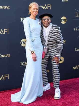 50th Annual AFI Life Achievement Award 2025 Honoring Francis Ford Coppola Tonya Lewis Lee and husband Spike Lee arrive at the 50th Annual AFI (American Film Institute) Life Achievement Award Honoring Francis Ford Coppola held at the Dolby Theatre in Hollywood, Los Angeles, California, United States. Dolby Theatre, Hollywood, Los Angeles, California, USA California United States  Copyright: xImagexPressxAgencyx originalFilename: collin-50thannu250427_np5P8.jpg