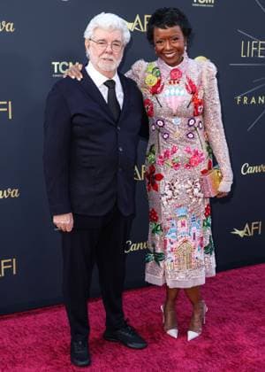 50th Annual AFI Life Achievement Award 2025 Honoring Francis Ford Coppola George Lucas and wife Mellody Hobson Lucas arrive at the 50th Annual AFI (American Film Institute) Life Achievement Award Honoring Francis Ford Coppola held at the Dolby Theatre in Hollywood, Los Angeles, California, United States. Dolby Theatre, Hollywood, Los Angeles, California, USA California United States  Copyright: xImagexPressxAgencyx originalFilename: collin-50thannu250427_np88K.jpg