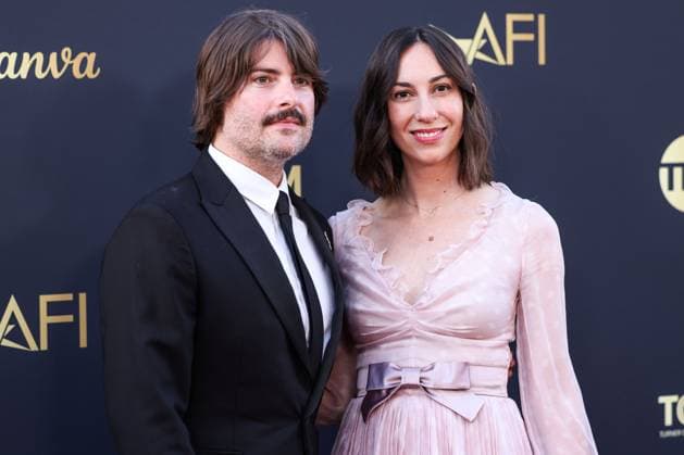 50th Annual AFI Life Achievement Award 2025 Honoring Francis Ford Coppola Robert Coppola Schwartzman and Gia Coppola arrive at the 50th Annual AFI (American Film Institute) Life Achievement Award Honoring Francis Ford Coppola held at the Dolby Theatre in Hollywood, Los Angeles, California, United States. Dolby Theatre, Hollywood, Los Angeles, California, USA California United States  Copyright: xImagexPressxAgencyx originalFilename: collin-50thannu250427_npEr7.jpg