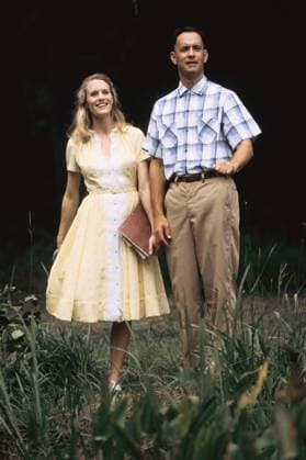 Forrest Gump (1994) - filmstill Forrest Gump (1994) Robin Wright plays Jenny Curran and Tom Hanks plays Forrest Gump - - - EDITORIAL USE ONLY Copyright: xPhillipxCarusox