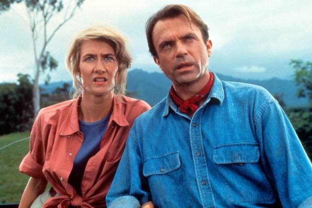 Jurassic Park (1993) - filmstill Jurassic Park (1993) Sam Neill & Laura Dern - - - EDITORIAL USE ONLY Copyright: xFSN-Kx