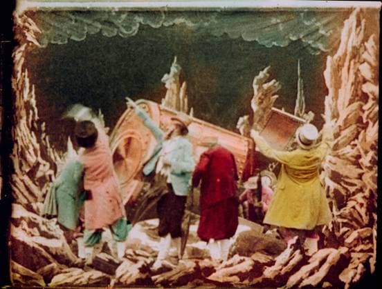 A Trip to the Moon (1902) - filmstill A Trip to the Moon (1902) (Le voyage dans la lune) - - - EDITORIAL USE ONLY Copyright: xFSN-Kx