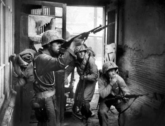 September 20, 1950, Seoul, South Korea: United Nations troops fighting in the streets of Seoul, Korea, U.S. Army Signal Corps, September 20, 1950 Seoul South Korea - ZUMAg145 19500920_aza_g145_001 Copyright: xJTxVintagex