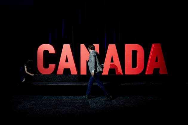 April 28, 2025, Ottawa, On, Canada: Preparations are made ahead of the Conservative Party of Canada election night watch party in Ottawa, on Monday, April 28, 2025. Ottawa Canada  - ZUMAc35_ 20250428_zaf_c35_067 Copyright: xSpencerxColbyx