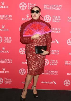April 28, 2025, New York, New York, USA: Actor ROSSY DE PALMA seen at the 50th Annual Chaplin Award Gala honoring Pedro Almodovar held at Alice Tully Hall at Lincoln Center. New York USA - ZUMAk03_ 20250428_zaf_k03_087 Copyright: xNancyxKaszermanx