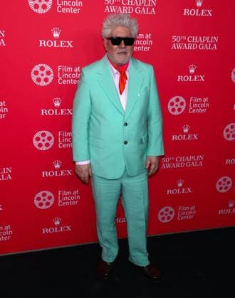 50th Chaplin Award Gala Honoring Pedro Almodovar - NYC Pedro Almodovar attends the 50th Chaplin Award Gala Honoring Pedro Almodovar in New York, NY on April 28, 2025. Photo by Charles Guerin ABACAPRESS.COM New York City New York United States  Copyright: xGuerinxCharles ABACAx
