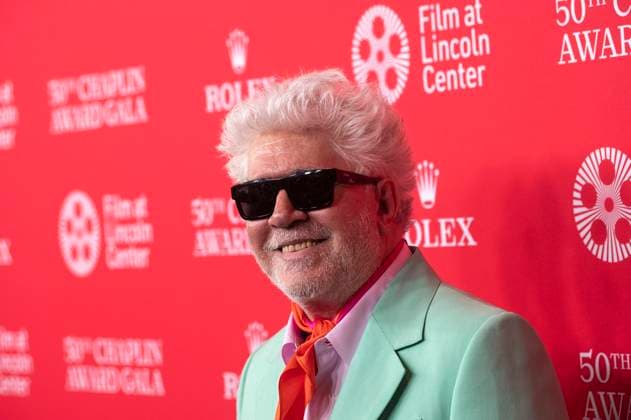 April 28, 2025, New York, United States: Pedro Almodovar attends the 50th Chaplin Award Gala at Alice Tully Hall at Lincoln Center. New York United States - ZUMAs197 20250428_aaa_s197_367 Copyright: xRonxAdarx