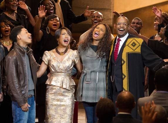 Black Nativity (2013) - filmstill Jacob Latimore, Angela Bassett, Jennifer Hudson, Forest Whitaker in Black Nativity (2013) - - - EDITORIAL USE ONLY Copyright: xFSN-Dx