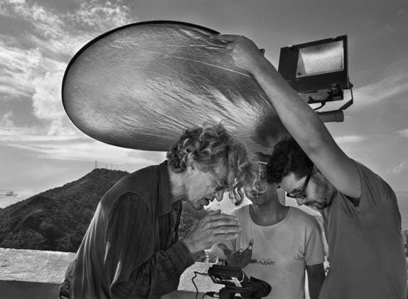 The Salt of the Earth (2014) - filmstill Wim Wenders (Director) on the set of The Salt of the Earth (2014) - - - EDITORIAL USE ONLY Copyright: xFSN-Dx