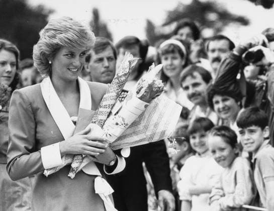 Princess of Wales opened the Kews largest conserva Princess of Wales opened the Kews largest conservatory - Jul 1987.  Copyright: xJohnxManningx