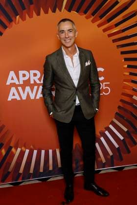 APRA MUSIC AWARDS 2025, Cheif Executive 0f APRA AMCOS Dean Ormston during the 2025 APRA Music Awards at Melbourne Town Hall in Melbourne, Wednesday, April 30, 2025. ( NO ARCHIVING MELBOURNE VICTORIA AUSTRALIA  Copyright: xCONxCHRONISx 20250430157671595065