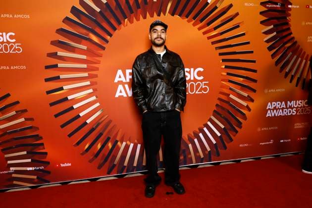 APRA MUSIC AWARDS 2025, Zaya poses for a photo during the 2025 APRA Music Awards at Melbourne Town Hall in Melbourne, Wednesday, April 30, 2025. ( NO ARCHIVING MELBOURNE VICTORIA AUSTRALIA  Copyright: xCONxCHRONISx 20250430188877424536