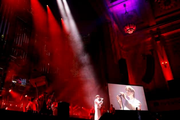 APRA MUSIC AWARDS 2025, Judge York performs on stage during the 2025 APRA Music Awards at Melbourne Town Hall in Melbourne, Wednesday, April 30, 2025. ( NO ARCHIVING MELBOURNE VICTORIA AUSTRALIA  Copyright: xCONxCHRONISx 20250430166475460677