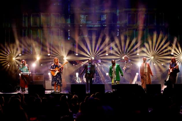 APRA MUSIC AWARDS 2025, Ripple Effect perform on stage during the 2025 APRA Music Awards at Melbourne Town Hall in Melbourne, Wednesday, April 30, 2025. ( NO ARCHIVING MELBOURNE VICTORIA AUSTRALIA  Copyright: xCONxCHRONISx 20250430132806477651