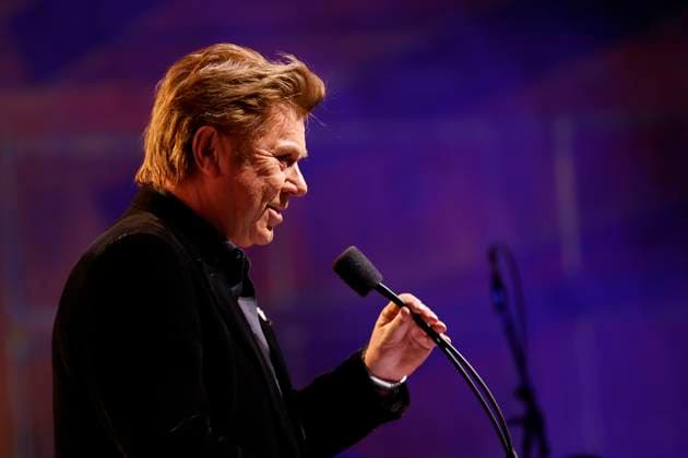 APRA MUSIC AWARDS 2025, Richard Wilkins on stage during the 2025 APRA Music Awards at Melbourne Town Hall in Melbourne, Wednesday, April 30, 2025. ( NO ARCHIVING MELBOURNE VICTORIA AUSTRALIA  Copyright: xCONxCHRONISx 20250430158600061587