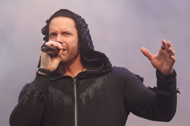 SÃO PAULO, SP - 03.05.2025: BANGERS OPEN AIR 2025 - The Norwegian band Kamelot performs this Saturday (03) during the second day of the Bangers Open Air festival held in São Paulo at Memorial da América Latina, west of the capital, between May 2nd and 4th, 2025. x2731213x  YurixMurakami