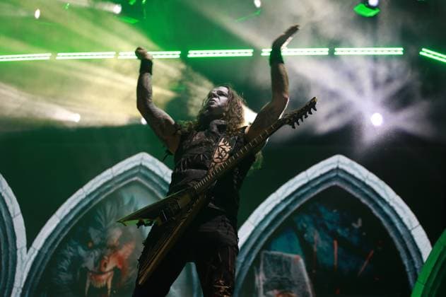 Musikfestival Bangers Open Air in Sao Paulo, Powerwolf RECORD DATE NOT STATED Power Wolf Band Performance at Bangers Open Air Sao paulo (sp), 03 05 2025 - bangers open air festival sp - performance by the band power wolf during the second day of bangers open air, the biggest metal festival in the country, held this saturday (03), at the memorial of latin america, in the city of sao paulo. (Foto: Fabricio Bomjardim Thenews2 imago images) Power Wolf Band Performance at Bangers Open Air  Copyright: xFabricioxBomjardimx