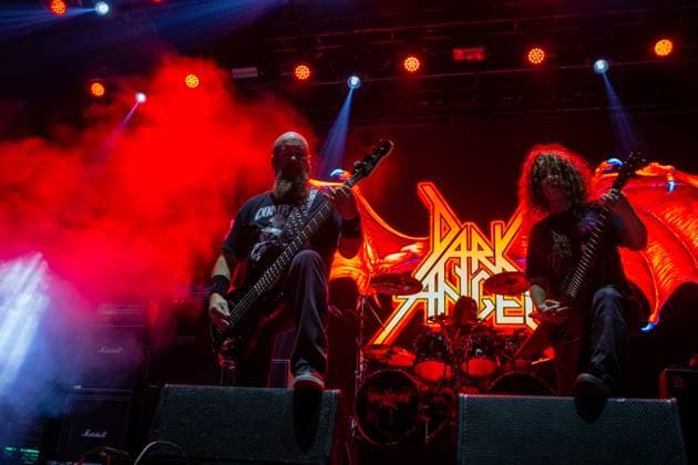 SÃO PAULO, SP - 03.05.2025: BANGERS OPEN AIR 2025 - American trash metal band Dark Angel performs this Saturday (03) during the second day of the Bangers Open Air festival held in São Paulo at Memorial da América Latina, west of the capital, between May 2nd and 4th, 2025. x2731710x  EmersonxSantos