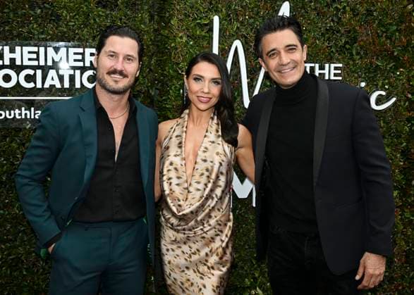 2025 The Magic of Music Gala 04 May 2025 - Los Angeles, California - Val Chmerkovskiy, Jenna Johnson and Gilles Marini. Alzheimer s Association California Southland 2025 The Magic of Music Gala at Vibiana. Photo Credit: Billy Bennight AdMedia Los Angeles California United States EDITORIAL USE ONLY  Copyright: xx BillyxBennightx admphotostwo929908
